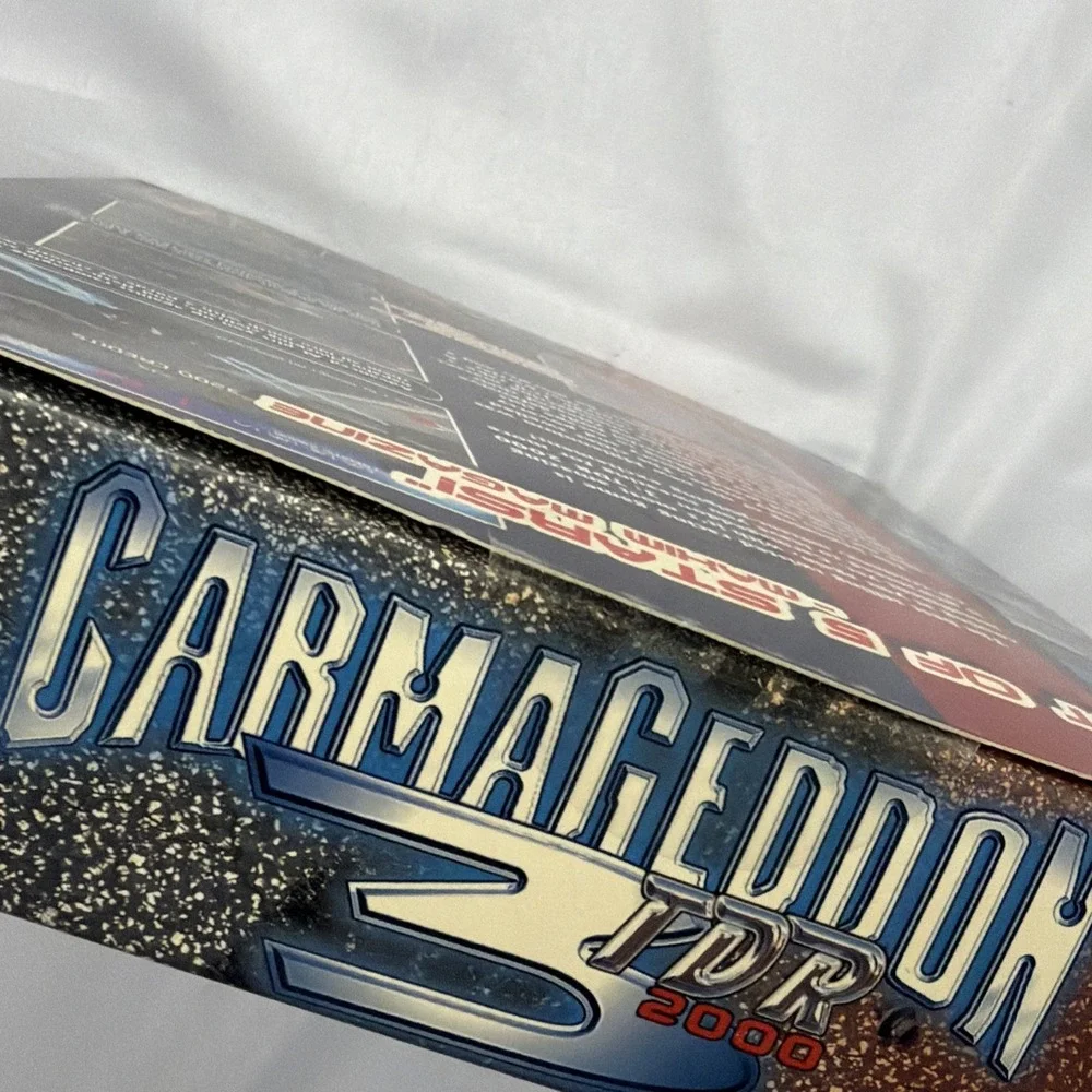 Carmageddon 3 TDR 2000 PC Game Big Box CD ROM Windows 98/95 Vintage Rare